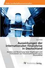 Auswirkungen der internationalen Finanzkrise in Deutschland