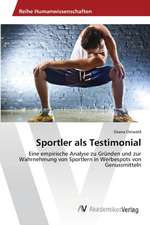 Sportler als Testimonial