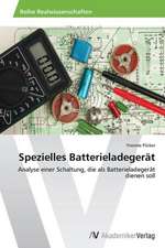 Spezielles Batterieladegerat