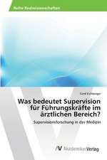 Was bedeutet Supervision für Führungskräfte im ärztlichen Bereich?