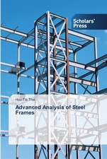 Advanced Analysis of Steel Frames