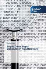 Elliptic Curve Digital Signatures in RSA Hardware