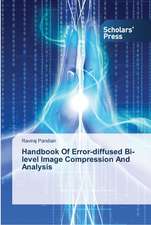 Handbook Of Error-diffused Bi-level Image Compression And Analysis