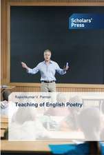 Teaching of English Poetry