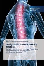 Analgesia in patients with hip fracture