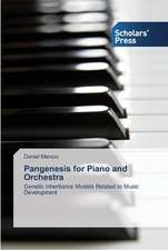 Pangenesis for Piano and Orchestra