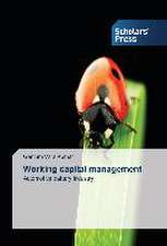 Working capital management