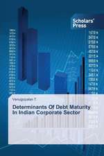 Determinants of Debt Maturity in Indian Corporate Sector: Can Mentoring Help?