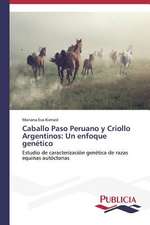 Caballo Paso Peruano y Criollo Argentinos: Un Enfoque Genetico