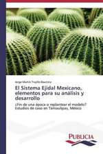 El Sistema Ejidal Mexicano, Elementos Para Su Analisis y Desarrollo