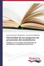 Efectividad de Un Programa de Prevencion del Alcoholismo: La Arquitectura Mas Alla de Si Misma