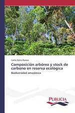 Composicion Arborea y Stock de Carbono En Reserva Ecologica: de La Agricultura Al Turismo