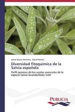 Diversidad Fitoquimica de La Salvia Espanola