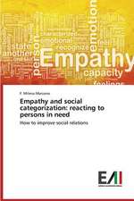 Empathy and Social Categorization: Reacting to Persons in Need