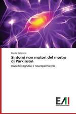 Sintomi Non Motori del Morbo Di Parkinson: Un Software Per La Condivisione Dei Reperti