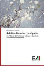 Il diritto di morire con dignità