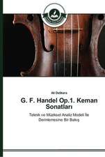 G. F. Handel Op.1. Keman Sonatlar¿