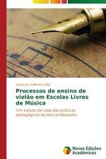 Processos de Ensino de Violao Em Escolas Livres de Musica