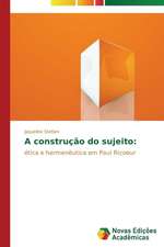 A Construcao Do Sujeito: Orquestrando Processos de Negocio