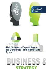 Risk Structure Depending on the Corporate- And Market Life Cycle: Chemistry and Application for the Composites Thereof