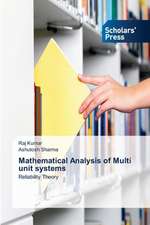 Mathematical Analysis of Multi Unit Systems: Micropropagation and Conservation