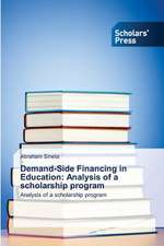 Demand-Side Financing in Education