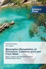 Biosorptive Remediation of Chromium, Cadmium and Lead from Water: Synthesis and Gas Separation Studies