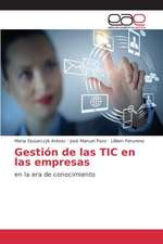 Gestion de Las Tic En Las Empresas