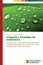 Irrigacao E Fenologia Da Mamoneira: Ontologia E Etica