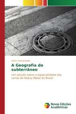 A Geografia Do Subterraneo: A Dor Como Caminho de Sentido E Superacao