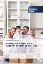 A Comparative Research on European Children and Divorce