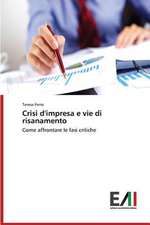 Crisi D'Impresa E Vie Di Risanamento