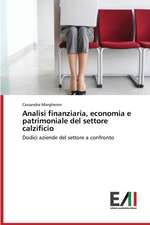 Analisi Finanziaria, Economia E Patrimoniale del Settore Calzificio