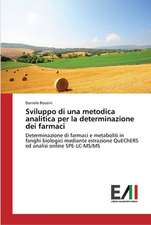 Sviluppo di una metodica analitica per la determinazione dei farmaci