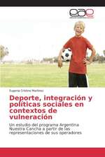 DePorte, Integracion y Politicas Sociales En Contextos de Vulneracion