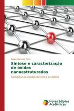 Sintese E Caracterizacao de Oxidos Nanoestruturados: Aplicacao Do Teorema de Coase