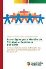 Estrategias Para Gestao de Pessoas E Economia Solidaria: Democratizacao Do Espaco Escolar?