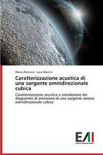 Caratterizzazione Acustica Di Una Sorgente Omnidirezionale Cubica