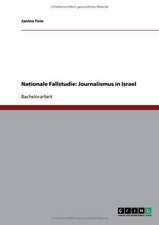 Nationale Fallstudie: Journalismus in Israel