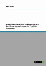 Erlebnisgesellschaft und Risikogesellschaft - Zwei Gegenwartsdiagnosen im Vergleich