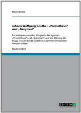 Johann Wolfgang Goethe - "Prometheus" und "Ganymed"