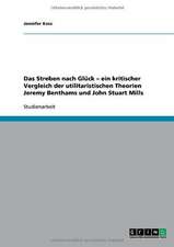 Das Streben nach Glück - ein kritischer Vergleich der utilitaristischen Theorien Jeremy Benthams und John Stuart Mills