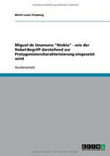 Miguel de Unamuno "Niebla" - wie der Nebel-Begriff darstellend zur Protagonistencharakterisierung eingesetzt wird