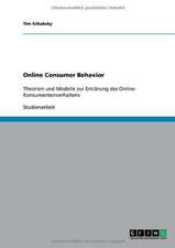 Online Consumer Behavior