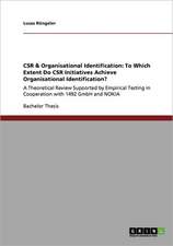 CSR & Organisational Identification: To Which Extent Do CSR Initiatives Achieve Organisational Identification?