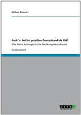 Rock 'n' Roll im geteilten Deutschland bis 1961