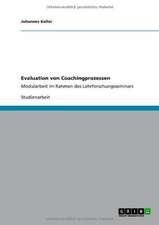 Evaluation von Coachingprozessen