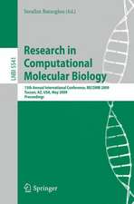 Research in Computational Molecular Biology: 13th Annual International Conference, RECOMB 2009, Tucson, Arizona, USA, May 18-21, 2009, Proceedings