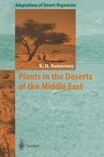 Plants in the Deserts of the Middle East