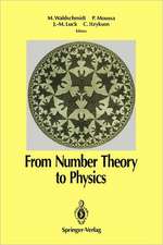 From Number Theory to Physics